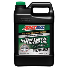 AMSOIL Signature Series 0W-20 Synthetic Motor Oil – 1 US Gallon 3.78L